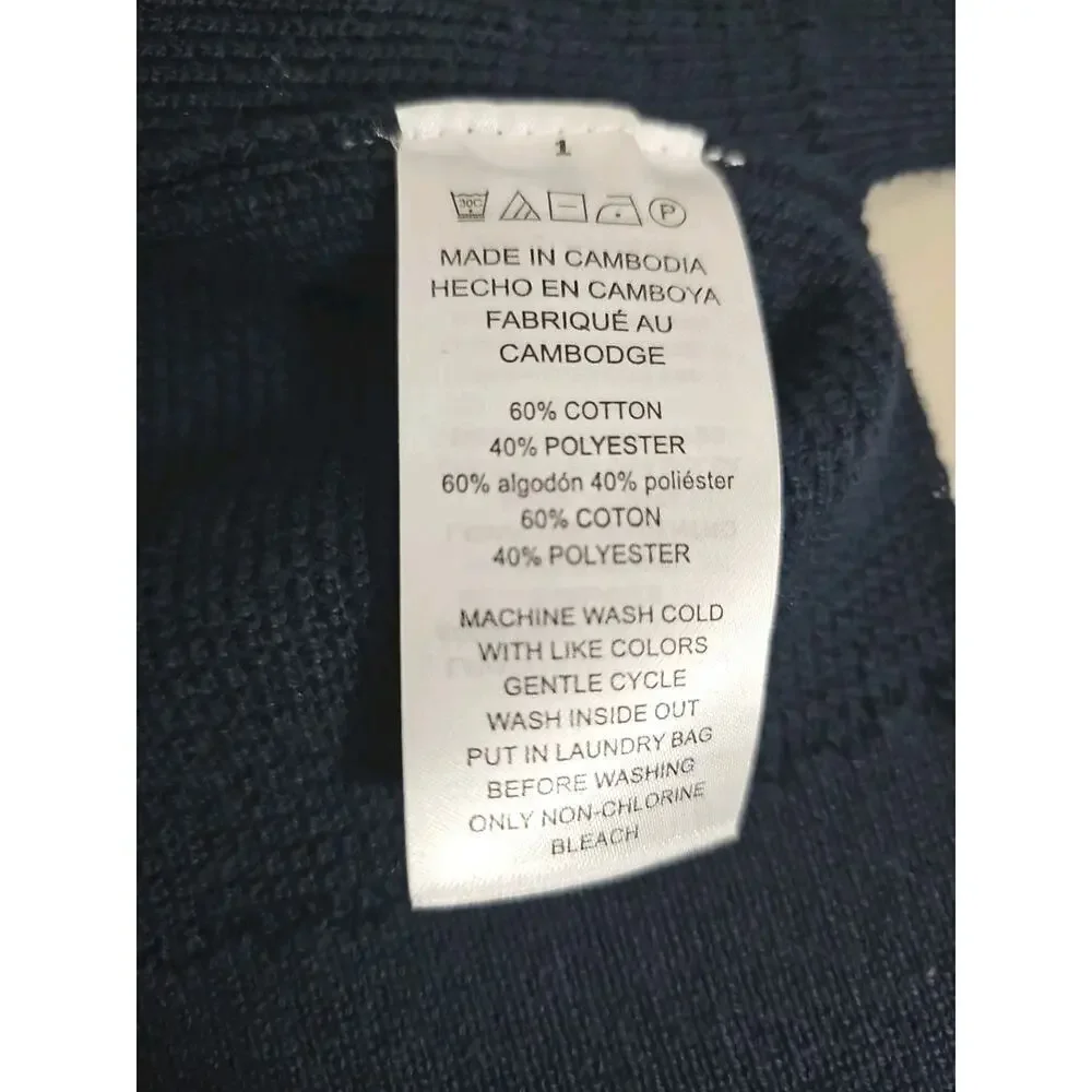 Michael Kors ~Woman Size XL/TG~ Midnightblue Knit Hoodie Sweater NWT $110.00